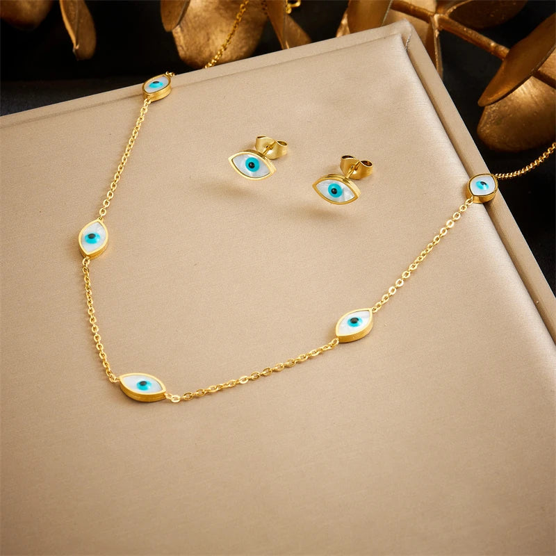 Tree of Life Turquoise Jewelry Set for Women