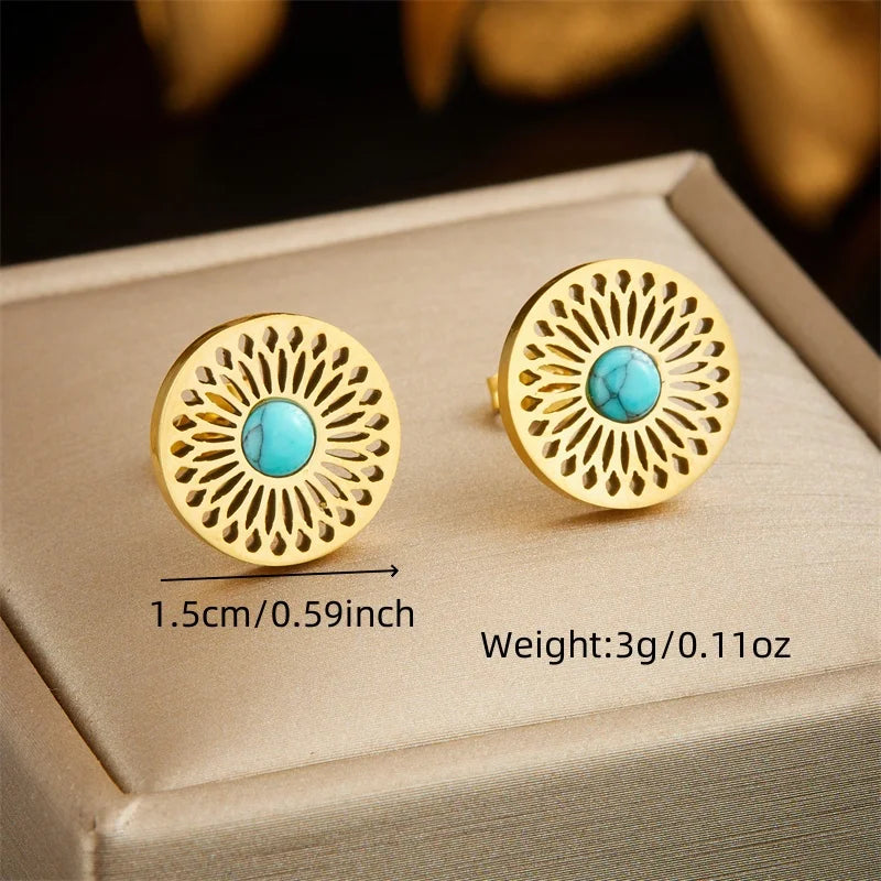 Tree of Life Turquoise Jewelry Set for Women