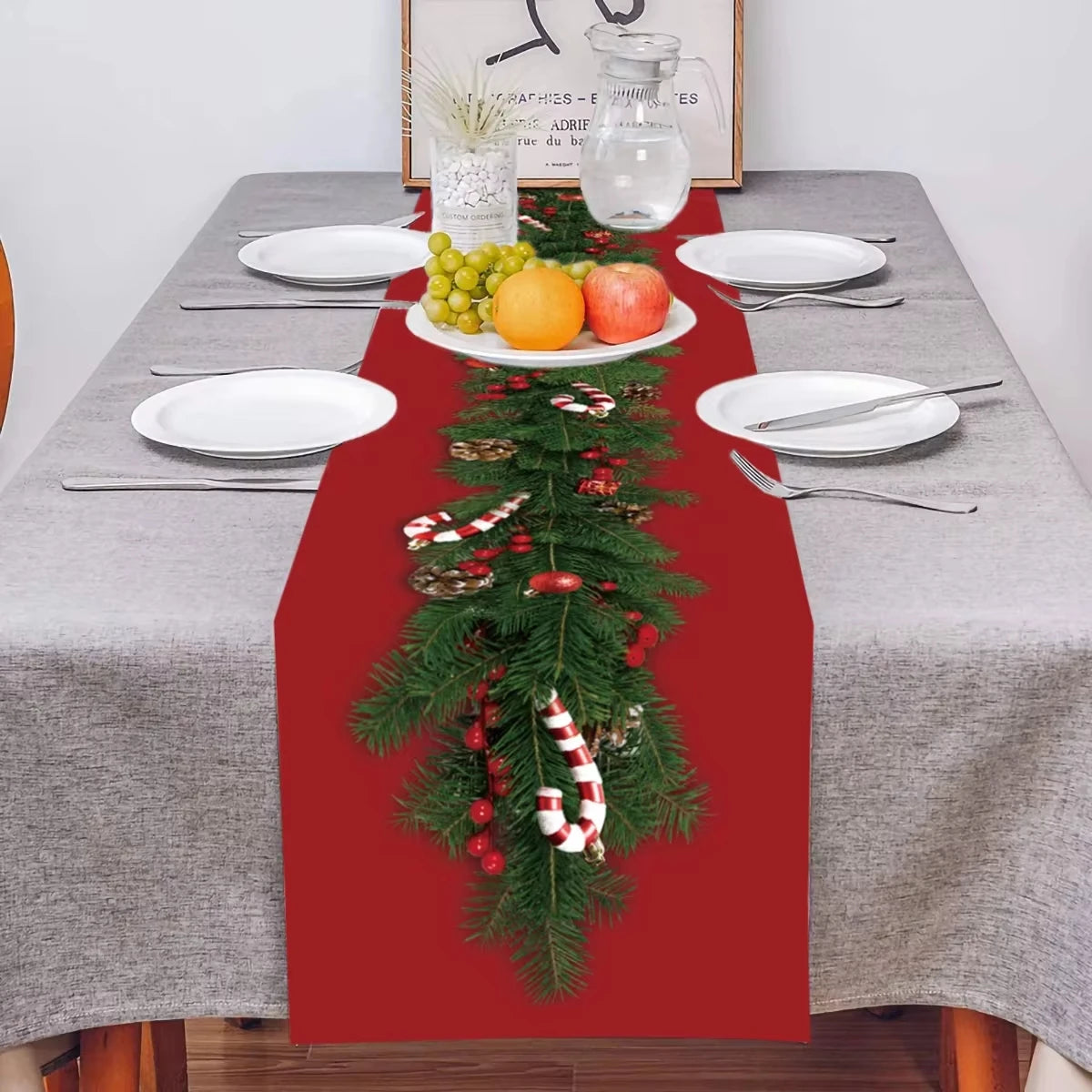 Christmas Table Runner – Merry Christmas Home Decoration 2025