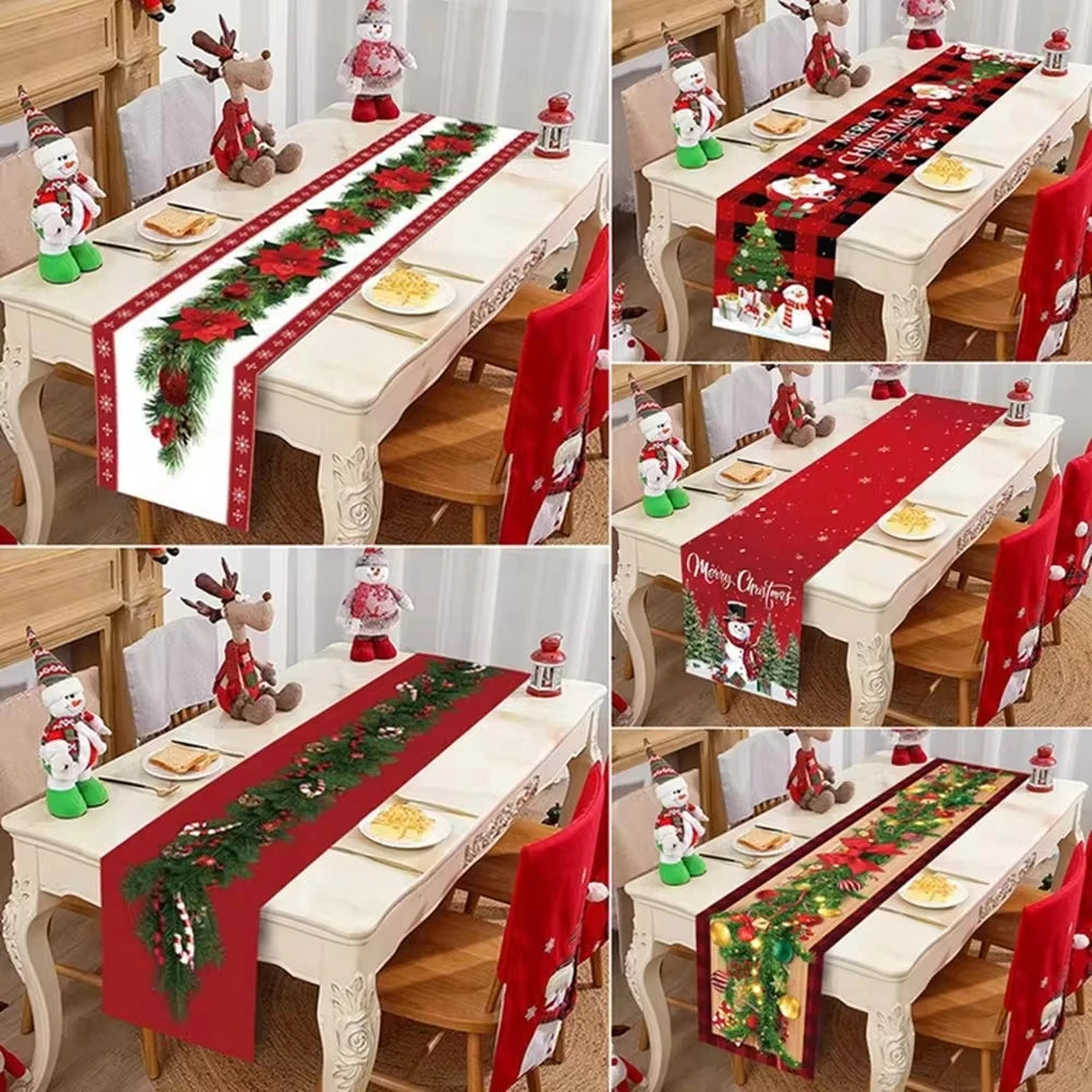 Christmas Table Runner – Merry Christmas Home Decoration 2025