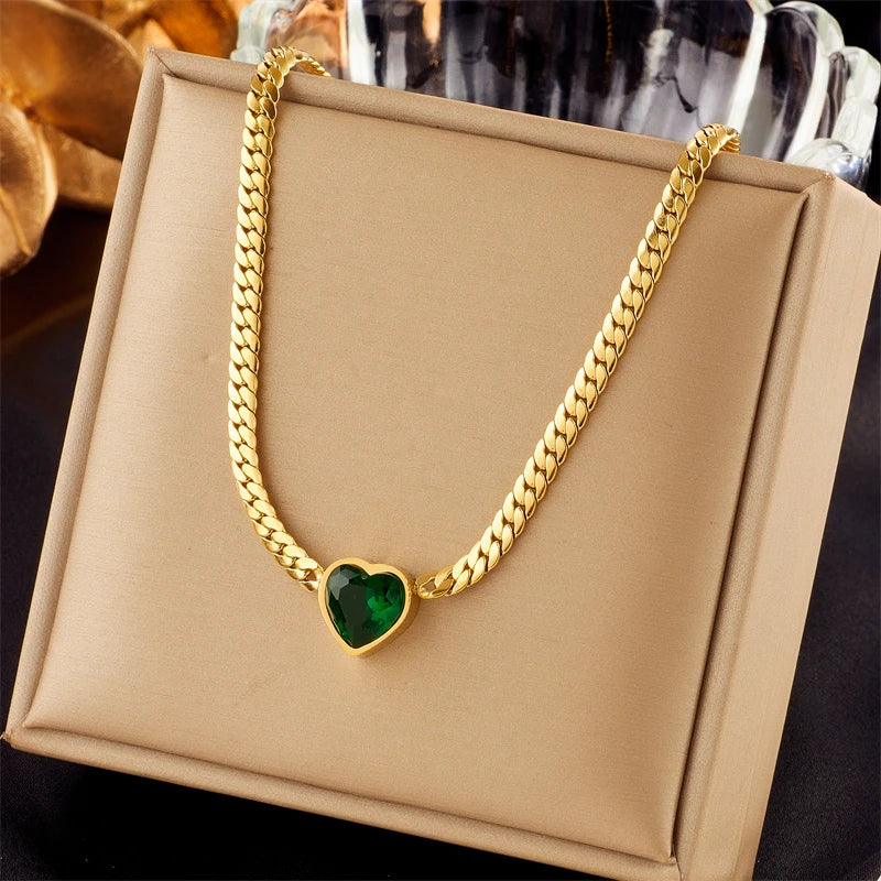 Butterfly & Moon Blue Eye Layered Necklace